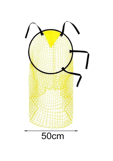 Homyl Futbol Eğitim Ağı Profesyoneller Katlanır Takılması Sarı