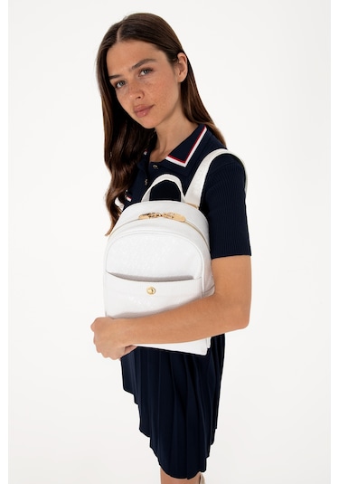 U.s. Polo Assn. Kadın Beyaz Çanta 50311462-vr013 Beyaz