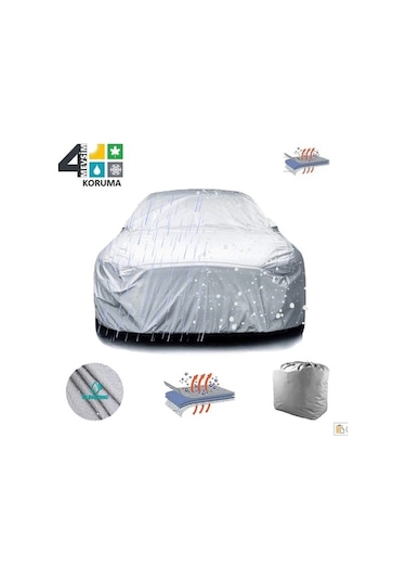 Kia Cerato Sedan Branda 2019 Sonrası 4 Mevsim Miflonlu Branda