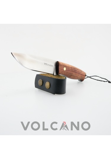 Pyro N690 Böhler Stablize Ahşap Paslanmaz Avcı Kampçı Bıçağı