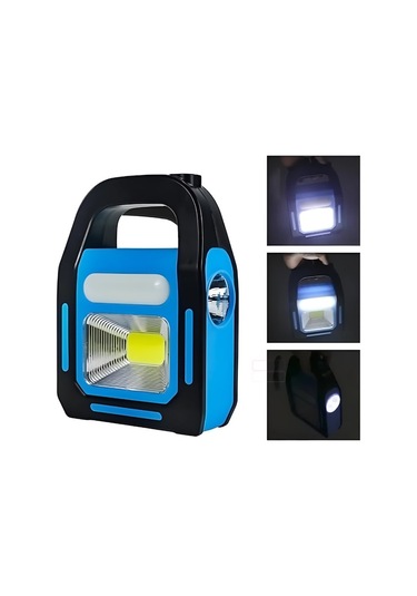 Noas Yl05 7000 Bitez Şarjlı Solar Güneş Enerjili Led El Feneri Beyaz