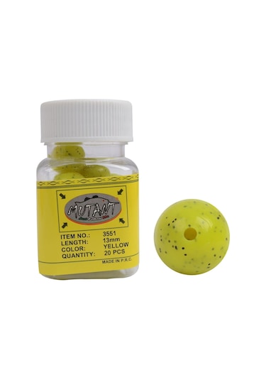 3551 Walker Pls Bolıe 1.3Cm Yellow 20 Li Pk
