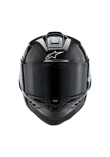 Alpinestars Supertech R10 Carbon Spor Motosiklet Kaskı Siyah