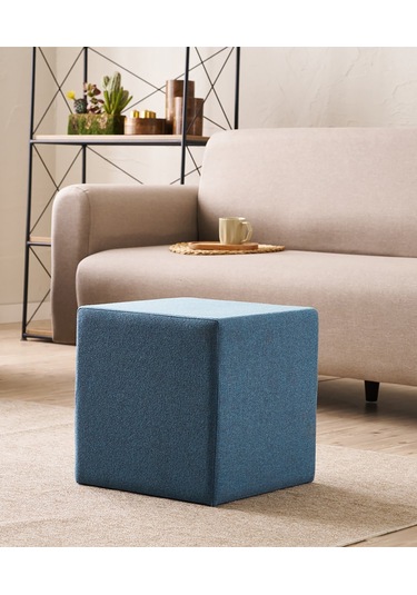 Favora Asos Puf - Mavi Mavi