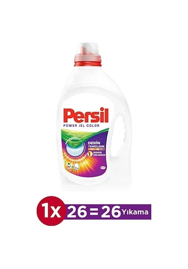 Persil Color Sıvı Çamaşır Deterjanı 52 Yıkama 2 x 1690 ML
