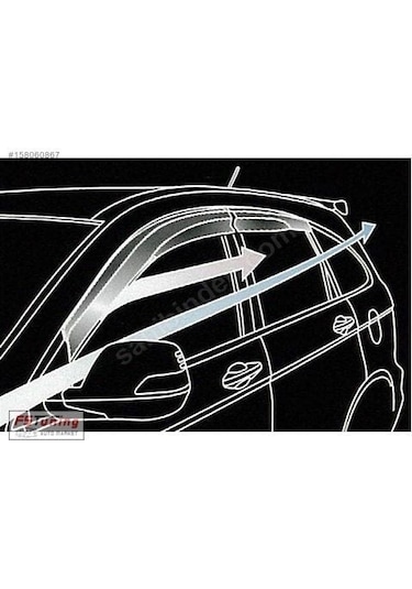Boğaziçi Vw Bora Cam Rüzgarlığı Mugen 4.lü Bg-1206