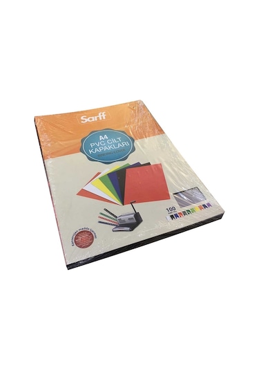Sarff A4 Cilt Kapağı Şeffaf 100 Adet