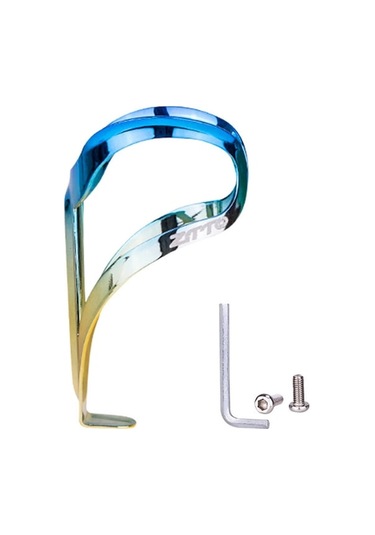 Dancemonkey Ztto Sszkdshj Alüminyum Alaşımlı Bisiklet Su Şişesi Kafesi Mtb Bisiklet Şişe Montaj Braketi - Mavi + Altın, Güçlü Montaj Braketi Acid Yeşili