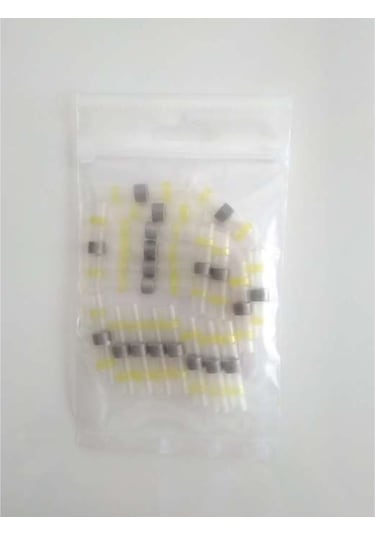 Asafe Isı Büzüşmeli, Kendinden Lehimli,Izole Konnektör 6Mm (20Li)