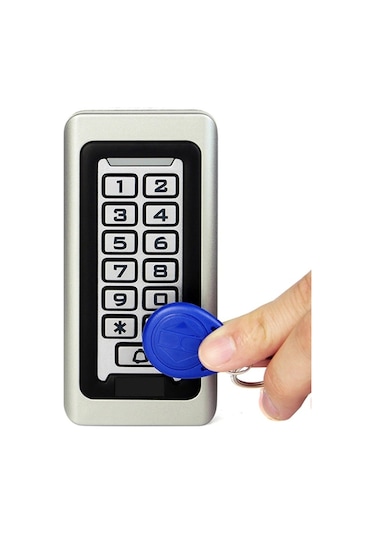 Sonex Su Geçirmez Metal Rfid Elektronik Şifreli Kartlı Kapı Açma Kilit