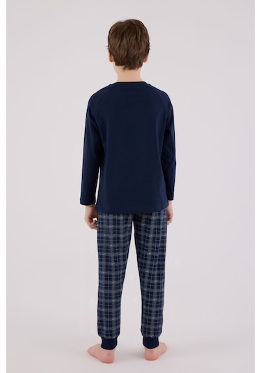 Arnetta Erkek Çocuk Lacivert Pijama Takımı 5274-48490 Lacivert