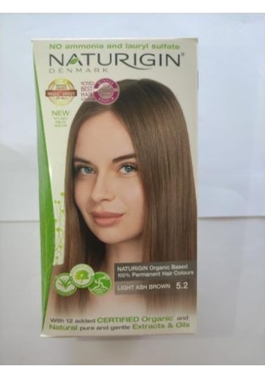 Naturigin Saç Boyası 5.2 Açık Küllü Kahverengi