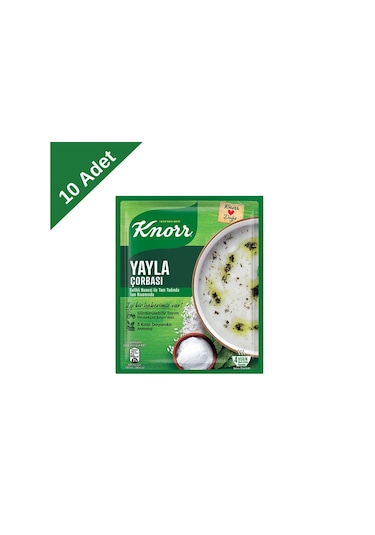 Knorr Yayla Çorbası 72 G X 10 Adet