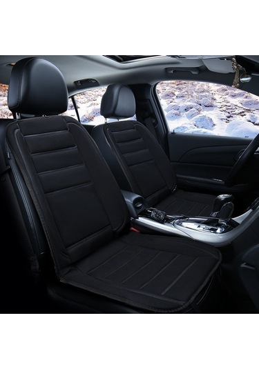 Besthome1 12v Araç Isıtma Yastığı - Otomatik Sıcaklık Kontrol, Kaymaz Koltuk Altlığı, Güvenli Ve Konforlu