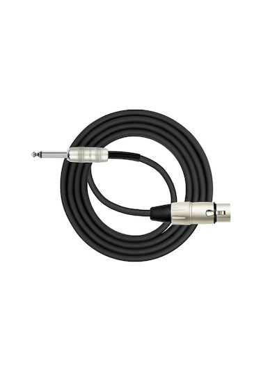 Kirlin Mp-482Pr-3Mt Mikrofon Kablosu- Xlr F-1/4 Mono Plug