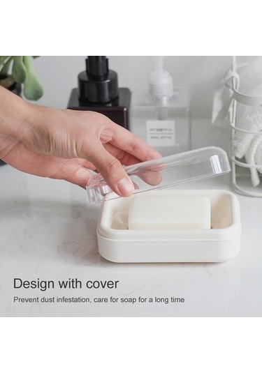 Tongxida Bosphorusboutique Su Sones Şeffaf Sabunluk, Renk Rastgele Kapaklı, Geçirmez Banyo Tb Diğer