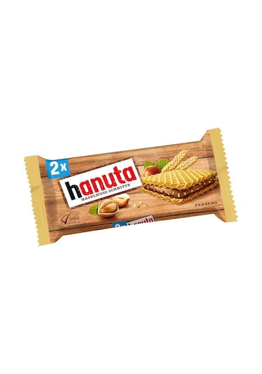 Hanuta Haselnuss-schnitte Fındık Kremalı Gofret 2 Adet
