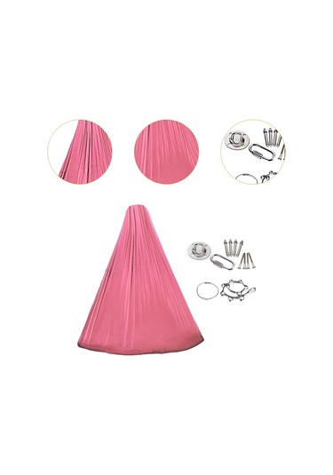 Suntek Çocuk Salıncak Hamak Balkon Için Anti Tip Sandalye Pembe