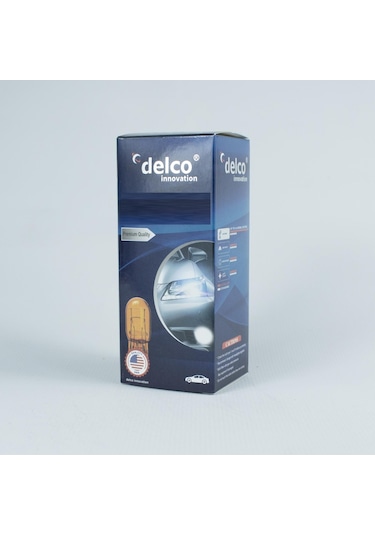 Delco U.s.a T20 Naturel Amber Ampul Wy21w Tek Duy 12 Volt 10 Adet