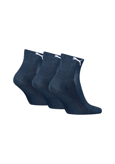 Puma Unısex Quarter 3lü Çorap 938581 04 Mavi