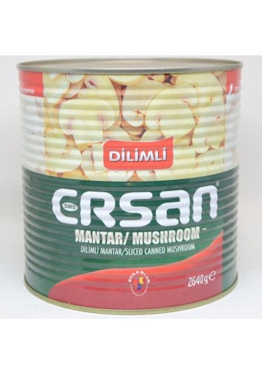 Ersan Dilimli Mantar Konserve 6 x 2640 G