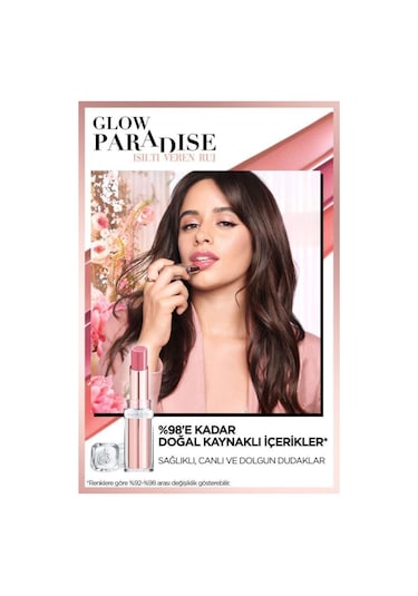 L'Oreal Paris Glow Paradise Lipstick 353 Mulberry Ecstatic