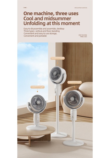 Masaüstü Hareketli Kafa Elektrikli Fan Şarj Edilebilir Fan