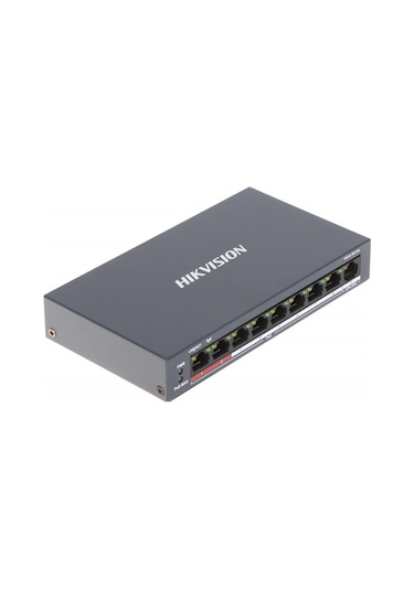Hikvision DS-3E0109P-E/M(b) 8 Port Poe 60 W 10/100 Fast Ethernet Switch
