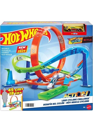 Hot Wheels Bumerang Çemberli Yarış Pisti Htk16