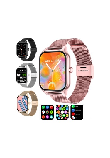 Vkemall 1.83" Ip67 Bluetooth 5.2 Akıllı Saat (İthalatçı Garantili)