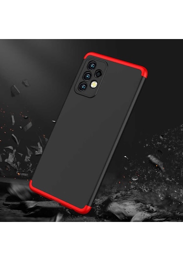 Samsung Uyumlu Galaxy A72 Kılıf Zore Ays Kapak Mavi