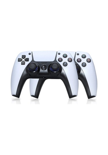 İthalat Y5 64gb Android Dual Pad 4k Game Stick - Beyaz
