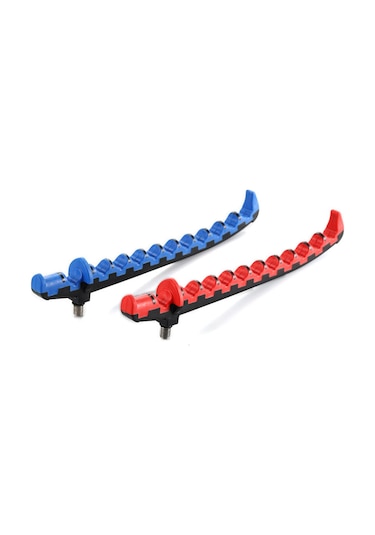 Ranyeek Kırmızı-siyah Abs+tpe Oluklu Olta Sapı Tutucu 27cm, 85g