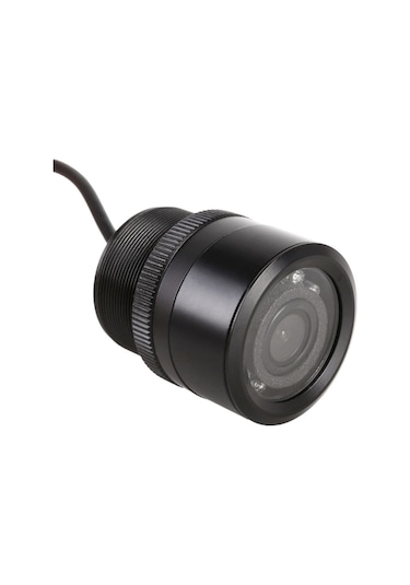 Sones Led Sensörlü Arka Görüş Kamerası, Renkli Lens/ 120 Derece Su Geçirmez Gece Sensörü Çap: 28mm Siyah