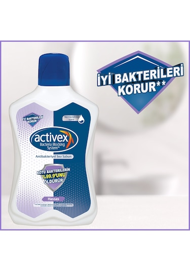 Activex Hassas Sıvı Sabun 3 x 1 L