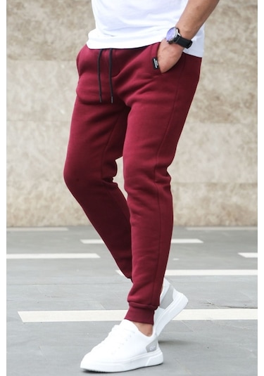 Madmext Bordo Basic Eşofman 4210 Bordo