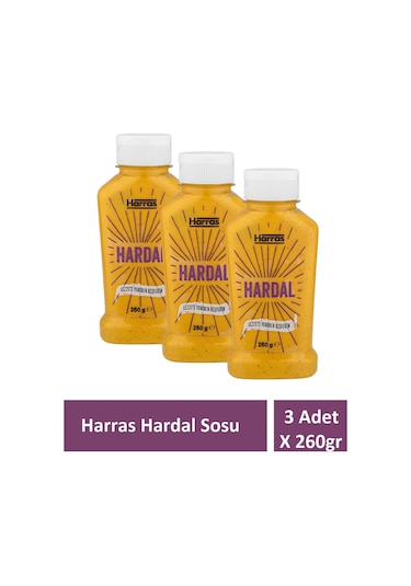 Hardal Sos Hardal Sosu 3 Adet X 260gr