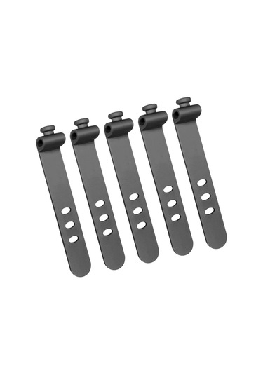 Wallard Kablo Klemensleri İçin Silikon Kelepçeler 10 Adet Siyah 226957148