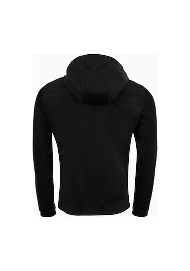 Br Bram Unisex Softshell Ceket, Suya Dayanıklı Ve Hafif Siyah