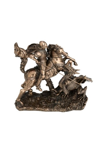 Luxxi Ejderha Avcısı Savaşçı - Ofis Hediyelik Masaüstü Dekorotif Ürünler Ve Aksesuarlar