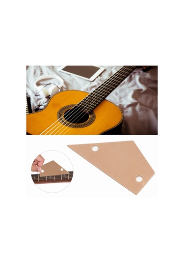 Hfambition Gitar Bas Gitar Sapı Piyano Seviyesi Ölçüm Aracı, Paslanmaz Çelik, Telli Enstrüman Bakımı Gereci, Altın Rengi