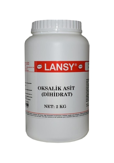 Lansy Oksalik Asit Dihidrat %99 2 KG