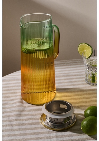 Pina Renk Harmanı Filtre Kapaklı Color Sürahi 1300ml