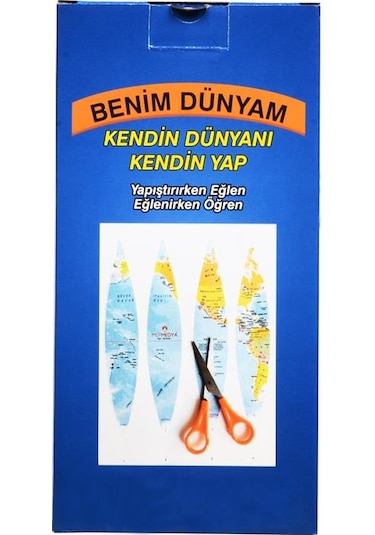 +6 Yaş Benim Dünyam Kendi Küreni Kendi Yap