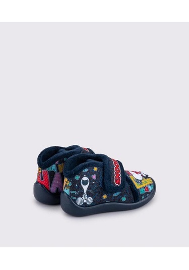 Igor W10286-003 Comfı Snoopy Laugh Çocuk Panduf Ayakkabı Lacivert