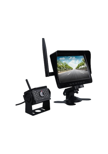 Powermaster Dvr T70-f19 Kablosuz Araç Kamera Ve Monitör Seti