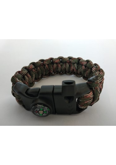 Paracord Cobra Outdoor Bileklik Çok Renkli