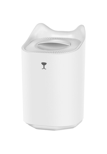 Leezsing Beyaz Usb Nemlendirici 3.3l, Süper Sessiz Çift Sprey, 3 Sprey Modu, Renkli Işık, Akıllı Ateş Koruması