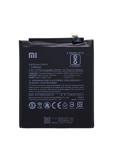 Xiaomi Redmi Note 4x (Bn43) Batarya Pil 4100mAh