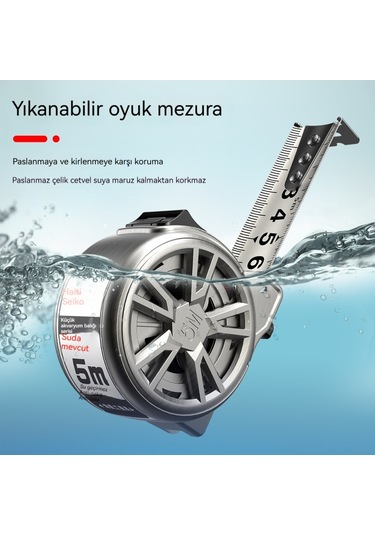 Jian Fan İthal Mezura İle Siyaset Teknolojisi Flüoresan Cetvel 5 M